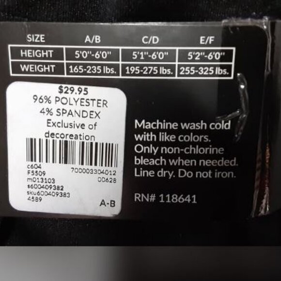 Plus Size LEGGINGS Lane Bryant ~ Size A/B (weight: 165-235 lbs) - NEW - Picture 3 of 3